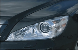 Kryty světlometů (mračítka) černé Škoda Octavia II Facelift