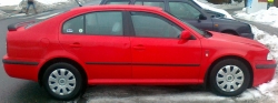 Polep sloupků Škoda Octavia 1996-2010