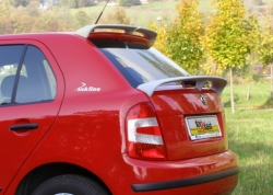 Křídlo pátých dveří - spoiler Škoda Fabia I htb 338281