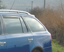Ofuky oken (deflektory) - zadní, Octavia II. Combi/RS Combi, 2005-2012      