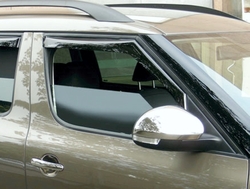 Ofuky oken (deflektory) - přední, Yeti 2009-2013 / Yeti Facelift od.r.v. 2013