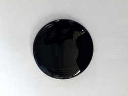 Kryt emblému, černá metalíza - zadní, Yeti 2009-2013 / Yeti Facelift od.r.v. 2013