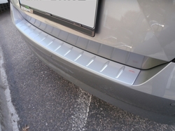 Práh pátých dveří s výstupky, stříbrný matný, Fabia III. Limousine 2014-2018 /  Fabia III. Facelift Limousine 2018-