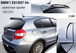 Stříška horní spoiler BMW 1/E81, E87 04-