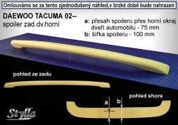 Stříška střešní spoiler Chevrolet Tacuma 02-