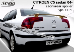 Křídlo zadní spoiler Citoen C5 sedan 04-08