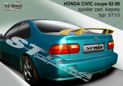 Křídlo zadní spoiler Honda Civic coupe 92-96