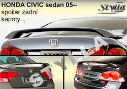 Křídlo zadní spoiler Honda Civic sedan 06-