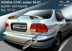 Křídlo zadní spoiler Honda Civic sedan 95-01