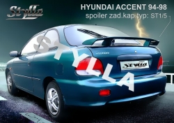 Křídlo zadní spoiler Hyundai Accent htb 94-98