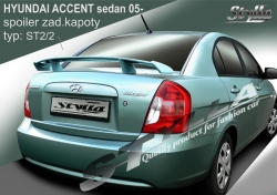 Křídlo zadní spoiler Hyundai Accent sedan 06-