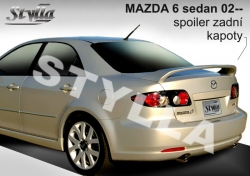 Křídlo zadní spoiler Mazda 6 sedan 02- 