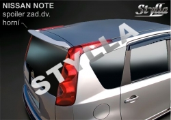 Stříška střešní spoiler Nissan Note 06-