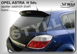 Stříška střešní spoiler Opel Astra H htb 5 dveří 05-