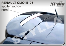 Stříška střešní spoiler Renault Clio 06-