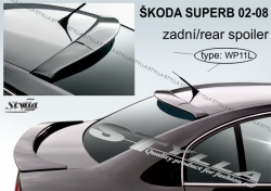 Stříška střešní spoiler Škoda Superb I  01-08  