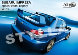 Křídlo zadní spoiler WRC horní část Subaru Impreza 00-07