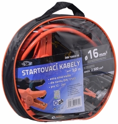 Startovací kabely 16 délka 3m TÜV/GS DIN72553