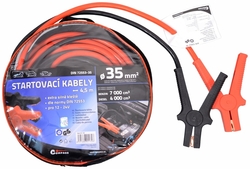 Startovací kabely 35 délka 4,5m TÜV/GS  DIN72553