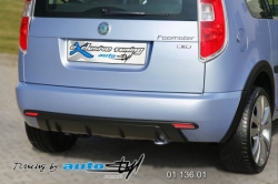 Spoiler zadního nárazníku Sport černý dezén Škoda Roomster 0113601