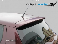 Střešní spoiler stříška Škoda Fabia II 0114902