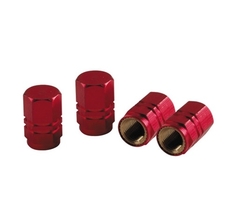 Ozdobné čepičky ventilků red, 02505