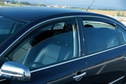 Protiprůvanové plexi (ofuky) přední Škoda Superb