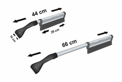 Škrabka s košťátkem ALU teleskopická 44 - 66cm