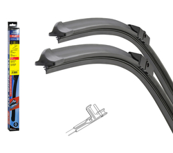 Stěrače FLAT SET (PIN) 530+530mm SUP I
