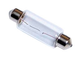 Žárovka 12V/5W sufitová -C5W - balení 10 ks