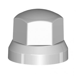 Krytky šroubů kol F-33mm nízké, chrom
