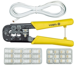 Kleště konektorové + kabel 2,5m TO-45503 VOREL
