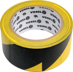 Páska výstražná černožlutá 48 mm x 33 m, VOREL