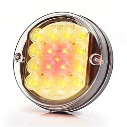 Zadní sdružené poziční světlo, 12V-24V, LED, W42