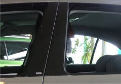 Kryty dveřních sloupků černá metalíza Škoda Octavia II combi