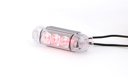 Obrysové zadní světlo, 12V-24V, LED, W61