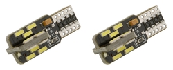 Žárovka 24 LED 12V T10 NEW-CAN-BUS bílá 2ks