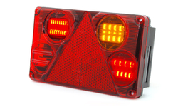 Sdružené zadní světlo, 12V-24V, LED, W70dP