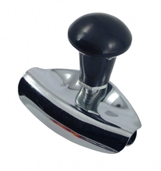 Koule na volant pevná, chrom 42262