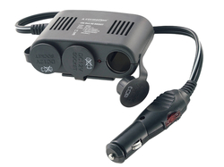Roztrojka 12V (5V/1A), kabel 1m, pojistka 10A, 58605