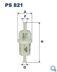 Palivový filtr nafta PS 821