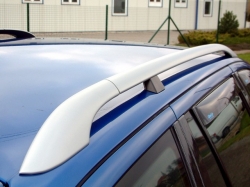 Dekory střešních ližin stříbrné Škoda Octavia II Combi + Facelift 