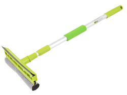 Stěrka na sklo teleskopická 59-90cm s molitanem, 86130