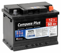 Autobaterie COMPASS PLUS 12V 60Ah