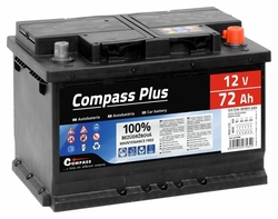 Autobaterie COMPASS PLUS 12V 72Ah