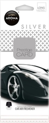 Osvěžovač AROMA CAR PRESTIGE CARD SILVER