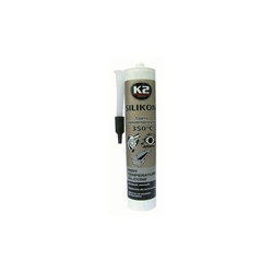 K2 SILICONE BLACK 300 g - silikon pro utěsnění části motoru při montáži