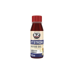 K2 TEXAR 2T STROKE 100ml ČERVENÝ - Polosynt. 2takt. olej