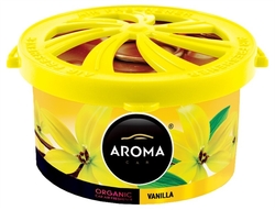 AROMA CAR ORGANIC 40g VANILLA  FAL932