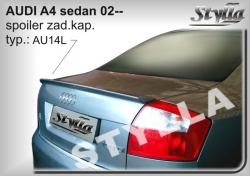 Křídlo zadní spoiler hrana kufru Audi sedan A4 02-  